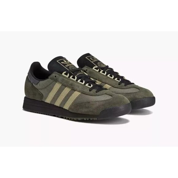 adidas Originals x C.P. Company CP SL83 SPZL Dust Green Men Shoes IH3306 Sz 9 - Picture 1 of 5